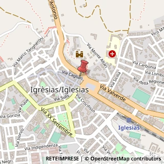 Mappa Via Cagliari, 99, 09016 Iglesias, Carbonia-Iglesias (Sardegna)