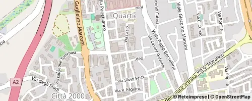 Mappa Cosenza