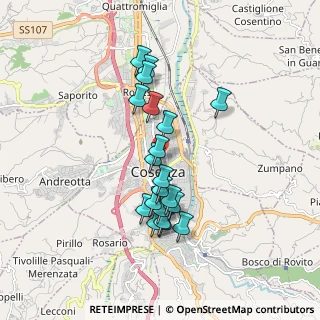 Mappa Laboratorio Analisi Cliniche Gamma, 87100 Cosenza CS, Italia (1.698)