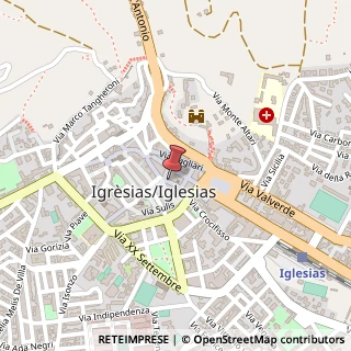 Mappa Via Azuni, 11, 09016 Iglesias, Carbonia-Iglesias (Sardegna)