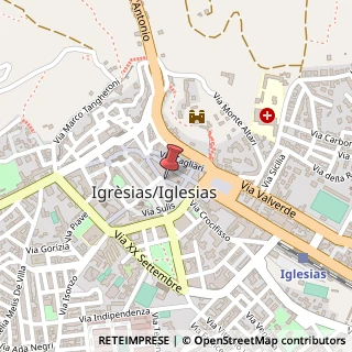 Mappa Via Azuni, 5, 09016 Iglesias, Carbonia-Iglesias (Sardegna)