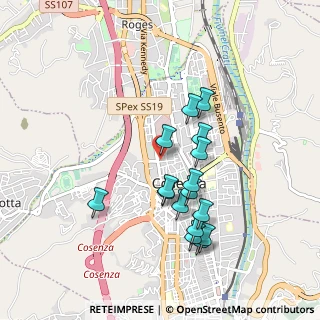 Mappa La City, 87100 Cosenza CS, Italia (0.92563)