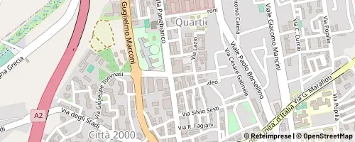 Mappa Cosenza