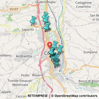 Mappa La City, 87100 Cosenza CS, Italia (1.49467)