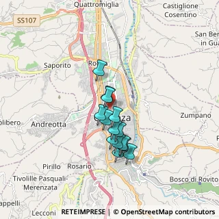 Mappa Via Stanislao Amato, 87100 Cosenza CS, Italia (1.42429)