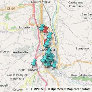 Mappa Via Stanislao Amato, 87100 Cosenza CS, Italia (1.62118)