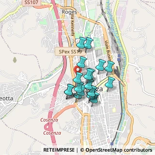 Mappa Via Panebianco, 87100 Cosenza CS, Italia (0.6815)
