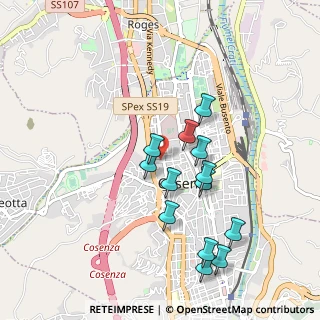 Mappa Via Panebianco, 87100 Cosenza CS, Italia (0.97846)