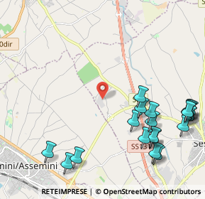 Mappa SP 2, 09028 Sestu CA (3.01)