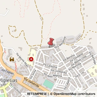 Mappa Via Marghine, 11, 09016 Iglesias, Carbonia-Iglesias (Sardegna)