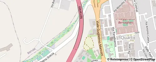 Mappa Cosenza
