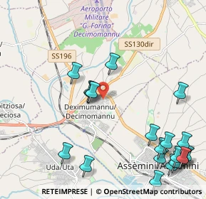Mappa Via Bologna, 09033 Decimomannu CA, Italia (3.059)