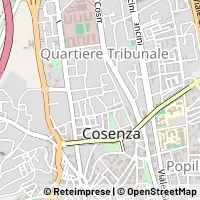 Kaart Cosenza