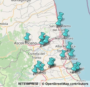 Mappa Unnamed Road, 64010 Ancarano TE, Italia (16.862)