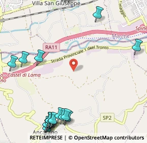 Mappa Unnamed Road, 64010 Ancarano TE, Italia (1.6695)