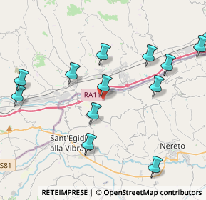 Mappa Unnamed Road, 64010 Ancarano TE, Italia (5.25643)