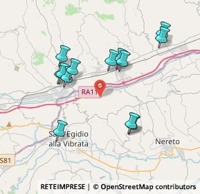 Mappa Unnamed Road, 64010 Ancarano TE, Italia (3.80154)