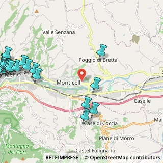 Mappa Via dei Tulipani, 63100 Ascoli Piceno AP, Italia (3.3865)
