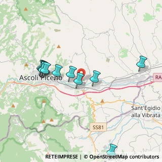 Mappa Via dei Tulipani, 63100 Ascoli Piceno AP, Italia (4.08455)