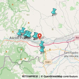 Mappa Via dei Tulipani, 63100 Ascoli Piceno AP, Italia (3.25091)