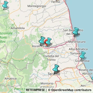 Mappa Via dei Tulipani, 63100 Ascoli Piceno AP, Italia (22.84583)