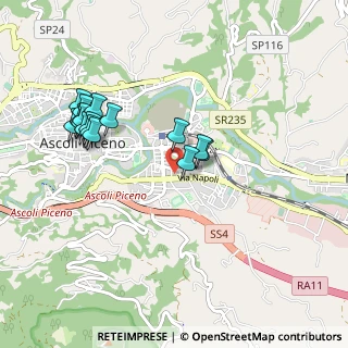 Mappa Via Gradara, 63100 Ascoli Piceno AP, Italia (1.01438)