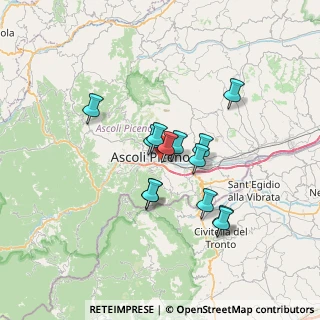 Mappa Via Gradara, 63100 Ascoli Piceno AP, Italia (5.59615)
