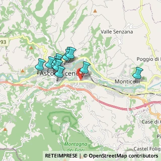Mappa Via Gradara, 63100 Ascoli Piceno AP, Italia (1.54333)