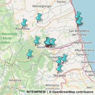 Mappa Via Gradara, 63100 Ascoli Piceno AP, Italia (15.39286)