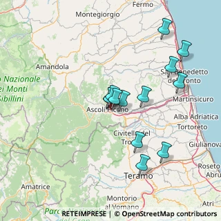 Mappa Via Gradara, 63100 Ascoli Piceno AP, Italia (13.74769)