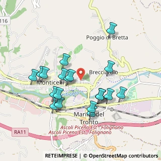 Mappa Via dei Ramolacci, 63100 Ascoli Piceno AP, Italia (0.944)