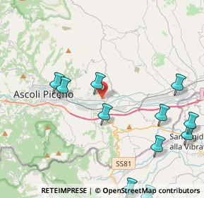 Mappa Via dei Ramolacci, 63100 Ascoli Piceno AP, Italia (5.69833)