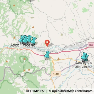 Mappa Via dei Gelsomini, 63100 Ascoli Piceno AP, Italia (5.41545)