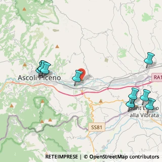 Mappa Via dei Gelsomini, 63100 Ascoli Piceno AP, Italia (5.51364)