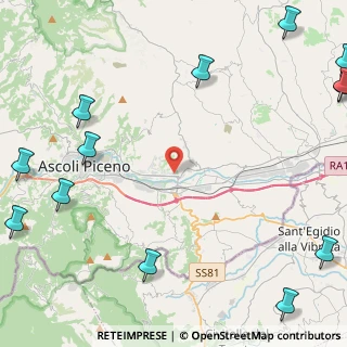 Mappa Via dei Gelsomini, 63100 Ascoli Piceno AP, Italia (7.69462)