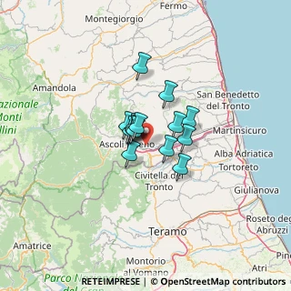 Mappa Via dei Gelsomini, 63100 Ascoli Piceno AP, Italia (7.33071)