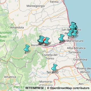Mappa Via dei Gelsomini, 63100 Ascoli Piceno AP, Italia (16.5305)