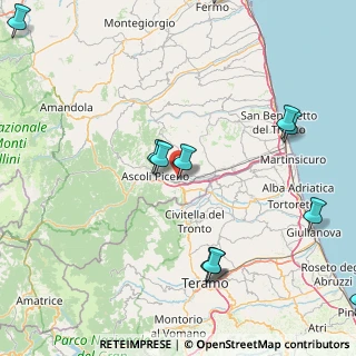 Mappa Via dei Gelsomini, 63100 Ascoli Piceno AP, Italia (22.81083)