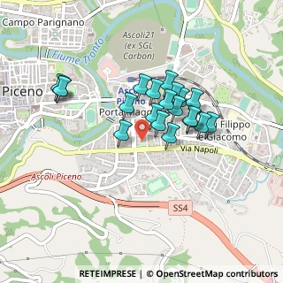 Mappa Via Ancona, 63100 Ascoli Piceno AP, Italia (0.369)