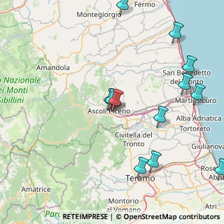 Mappa Via Ancona, 63100 Ascoli Piceno AP, Italia (20.015)