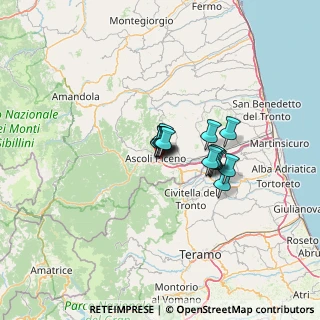 Mappa Via Ancona, 63100 Ascoli Piceno AP, Italia (7.67357)