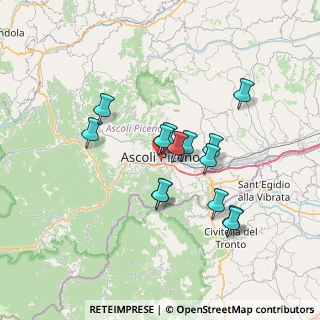 Mappa Rua dei della Torre, 63100 Ascoli Piceno AP, Italia (6.10429)