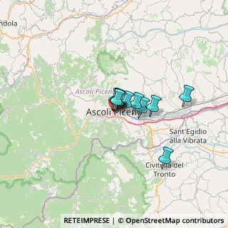 Mappa Via D'azeglio Massimo, 63100 Ascoli Piceno AP, Italia (3.52273)