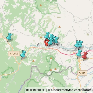 Mappa Viale della Pia Fortezza, 63100 Ascoli Piceno AP, Italia (3.97364)
