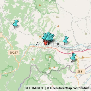 Mappa Viale della Pia Fortezza, 63100 Ascoli Piceno AP, Italia (2.58455)