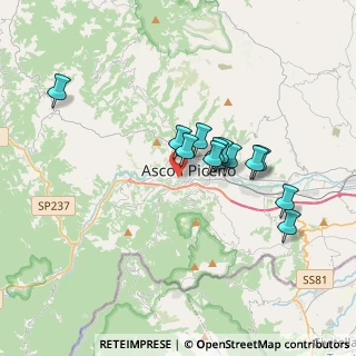 Mappa Viale della Pia Fortezza, 63100 Ascoli Piceno AP, Italia (3.04167)