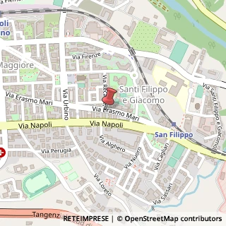 Mappa Via Erasmo Mari, 61, 63100 Ascoli Piceno, Ascoli Piceno (Marche)