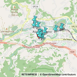 Mappa Via Pacifici Mazzoni, 63100 Ascoli Piceno AP, Italia (0.565)