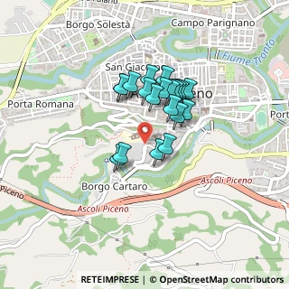 Mappa Via Pacifici Mazzoni, 63100 Ascoli Piceno AP, Italia (0.321)