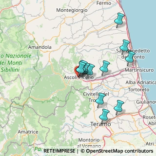 Mappa Via Pacifici, 63100 Ascoli Piceno AP, Italia (13.29417)